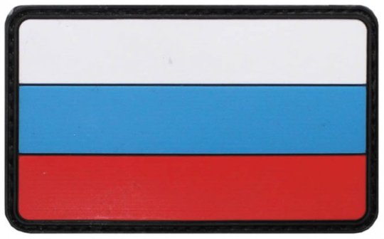 Klettabzeichen "Russland" (3D-Patch) 